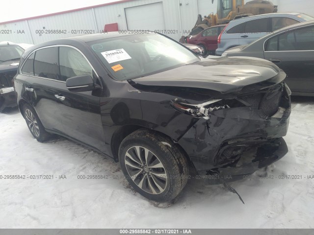 ACURA MDX 2016 5fryd4h41gb025795