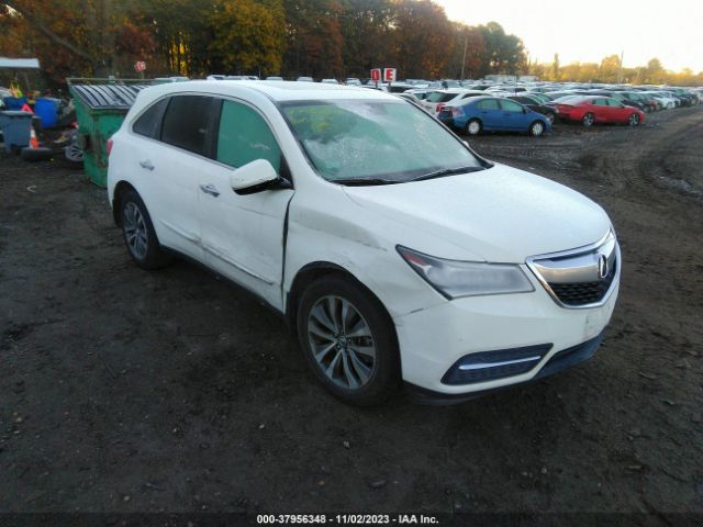 ACURA MDX 2016 5fryd4h41gb030222