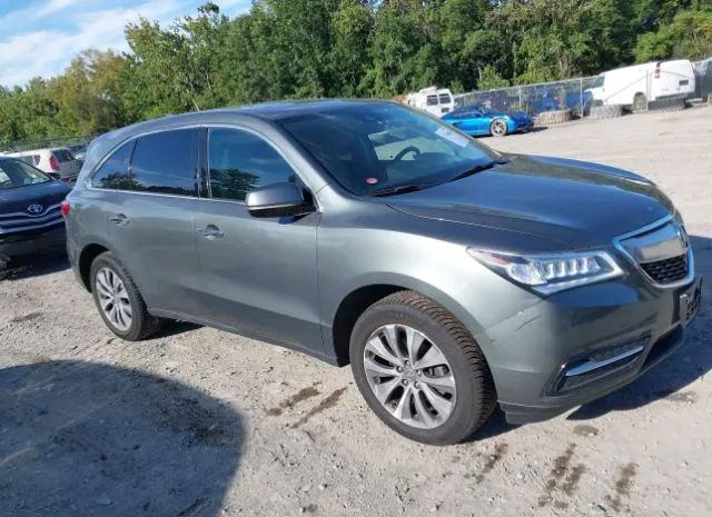 ACURA MDX 2016 5fryd4h41gb031001