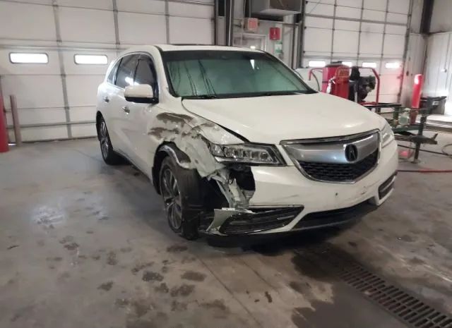 ACURA MDX 2016 5fryd4h41gb050812