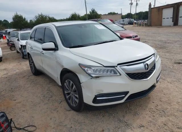 ACURA MDX 2016 5fryd4h41gb054553