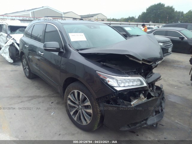 ACURA MDX 2016 5fryd4h41gb058862