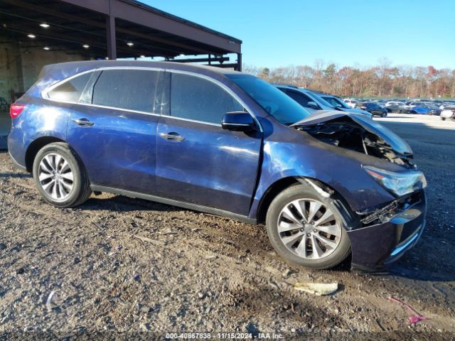 ACURA MDX 2016 5fryd4h41gb062331