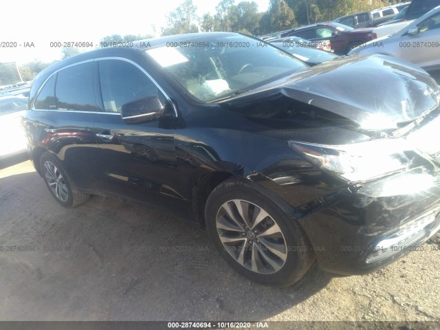 ACURA MDX 2016 5fryd4h41gb062720