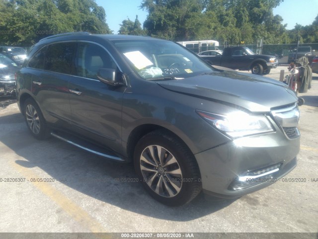 ACURA MDX 2014 5fryd4h42eb017248