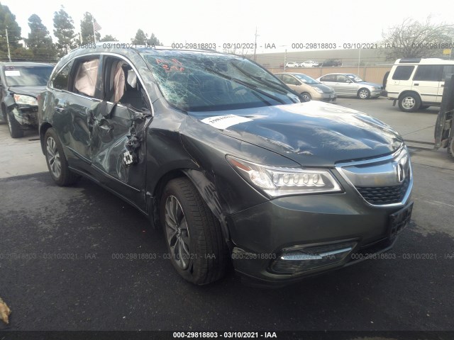 ACURA MDX 2014 5fryd4h42eb018934