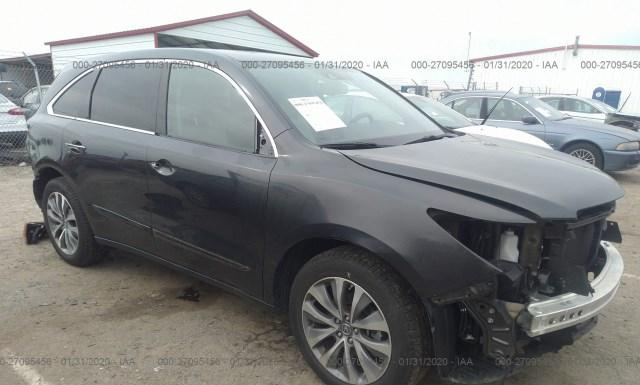 ACURA MDX 2014 5fryd4h42eb024524