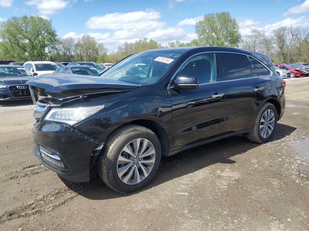 ACURA MDX 2015 5fryd4h42fb004324