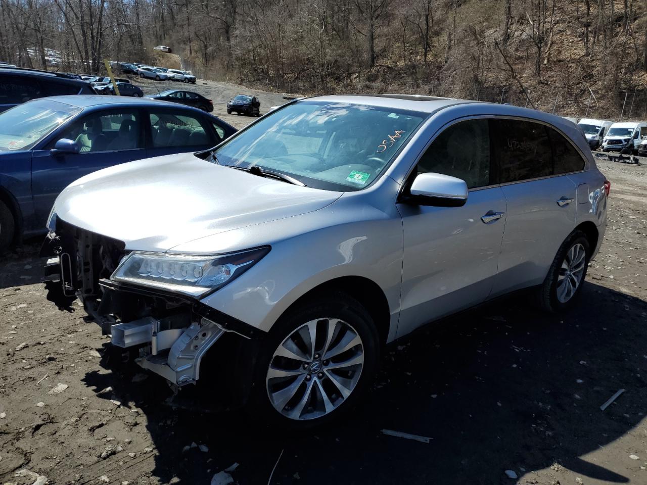 ACURA MDX 2015 5fryd4h42fb004386