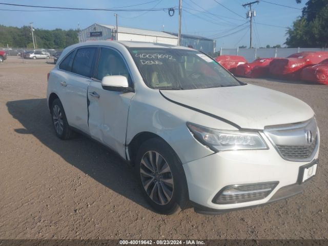 ACURA MDX 2015 5fryd4h42fb012097