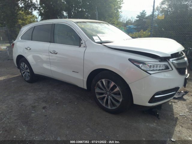 ACURA MDX 2015 5fryd4h42fb014531