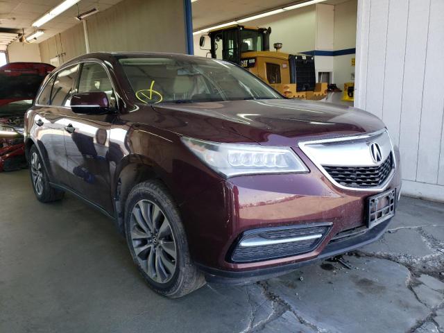 ACURA MDX TECHNO 2015 5fryd4h42fb014884