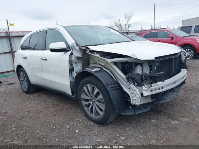 ACURA MDX 2015 5fryd4h42fb021723