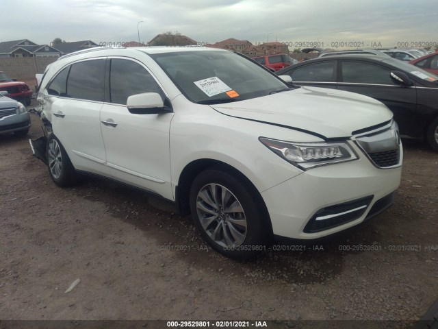 ACURA MDX 2015 5fryd4h42fb026081