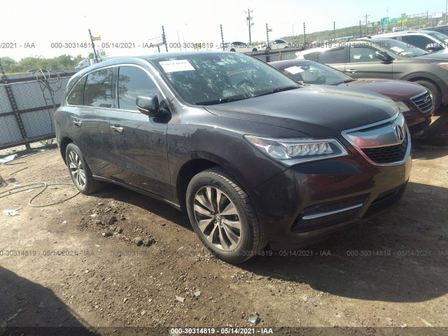 ACURA MDX 2016 5fryd4h42gb001148