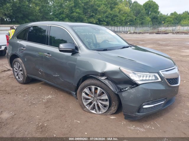 ACURA MDX 2016 5fryd4h42gb005636