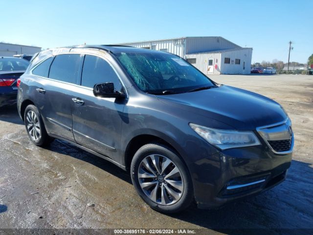 ACURA MDX 2016 5fryd4h42gb013431