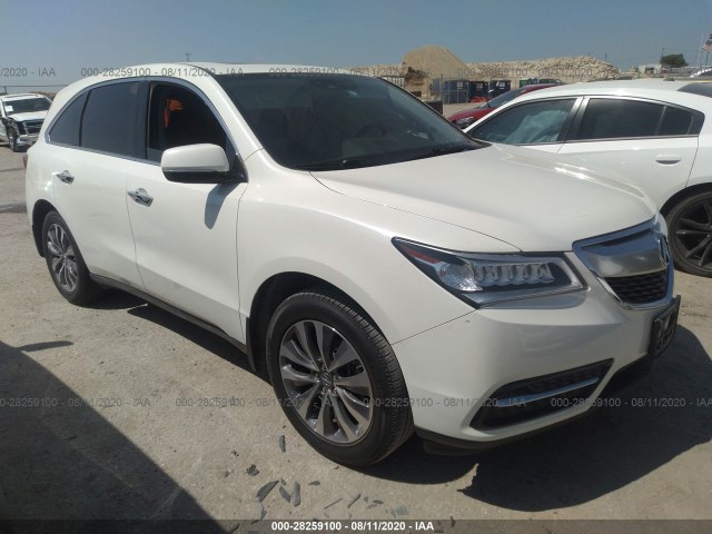 ACURA MDX 2016 5fryd4h42gb016149