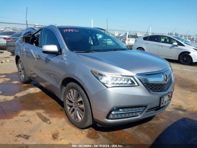 ACURA MDX 2016 5fryd4h42gb018905