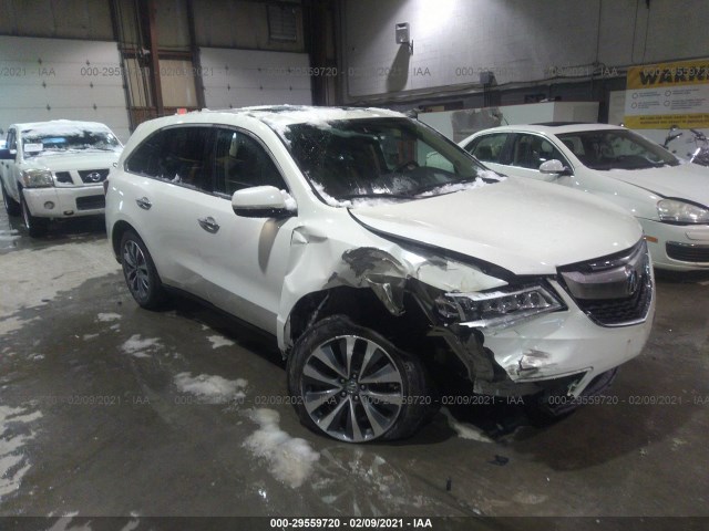 ACURA MDX 2016 5fryd4h42gb029192