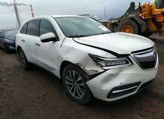 ACURA MDX 2016 5fryd4h42gb037521