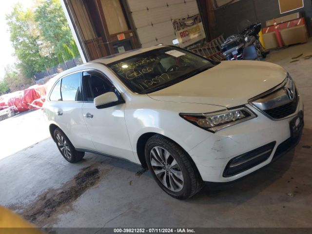 ACURA MDX 2016 5fryd4h42gb040113