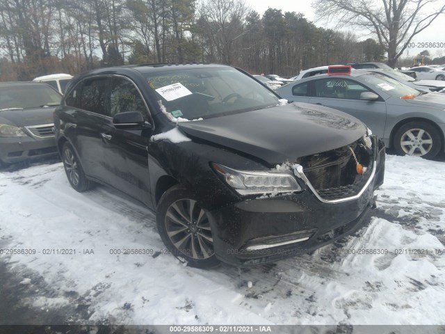 ACURA MDX 2016 5fryd4h42gb044808