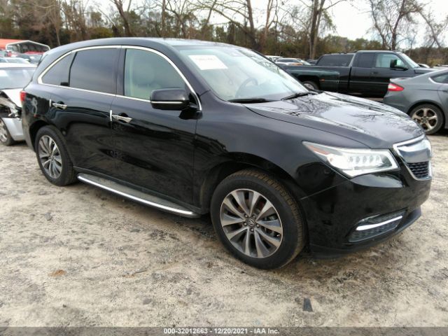 ACURA MDX 2016 5fryd4h42gb048499