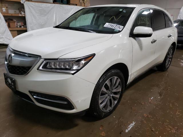 ACURA MDX TECHNO 2016 5fryd4h42gb050575