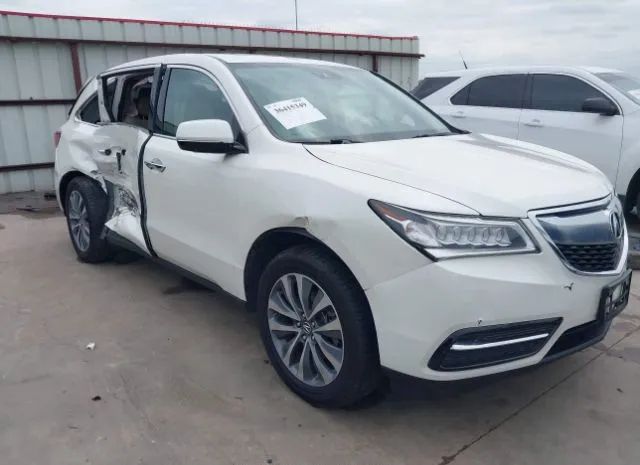 ACURA MDX 2016 5fryd4h42gb050740