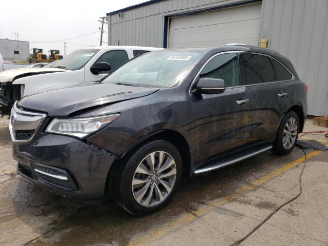 ACURA MDX TECHNO 2016 5fryd4h42gb058479