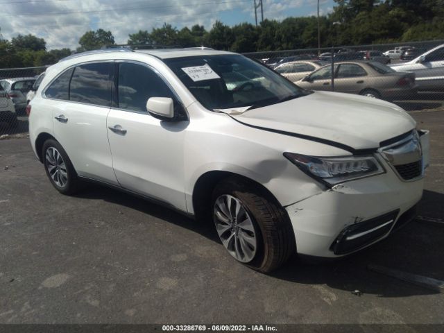 ACURA MDX 2016 5fryd4h42gb061320