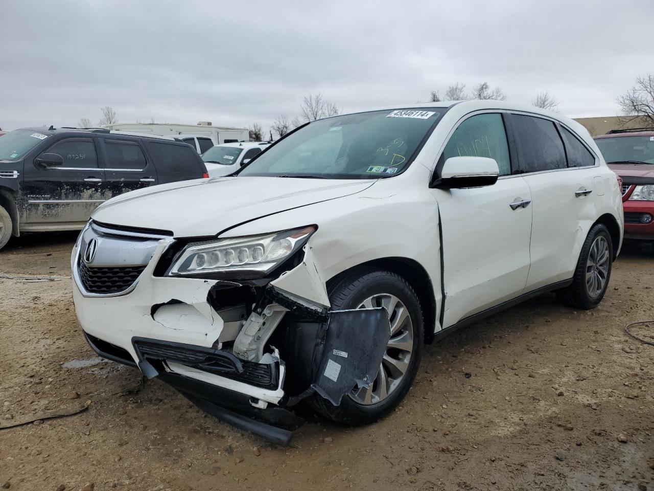 ACURA MDX 2014 5fryd4h43eb008963