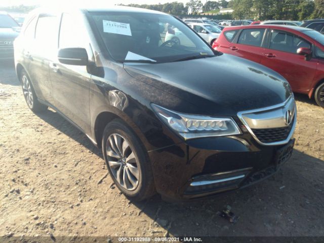 ACURA MDX 2014 5fryd4h43eb047309