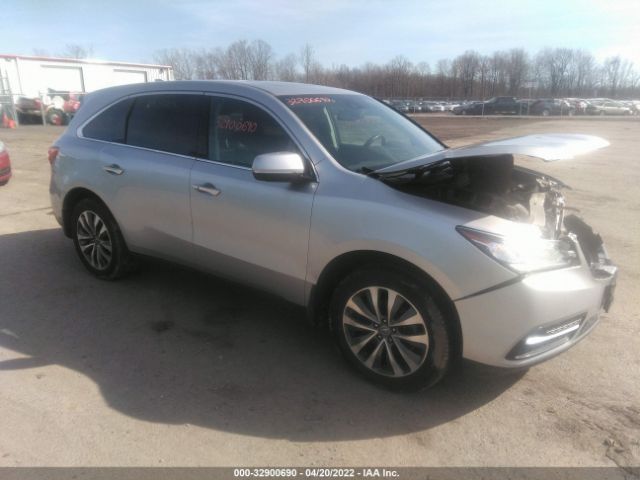 ACURA MDX 2014 5fryd4h43eb502336