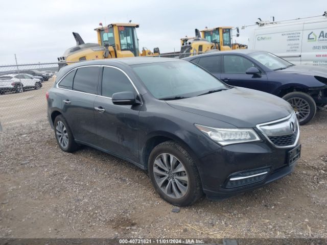 ACURA MDX 2015 5fryd4h43fb004106