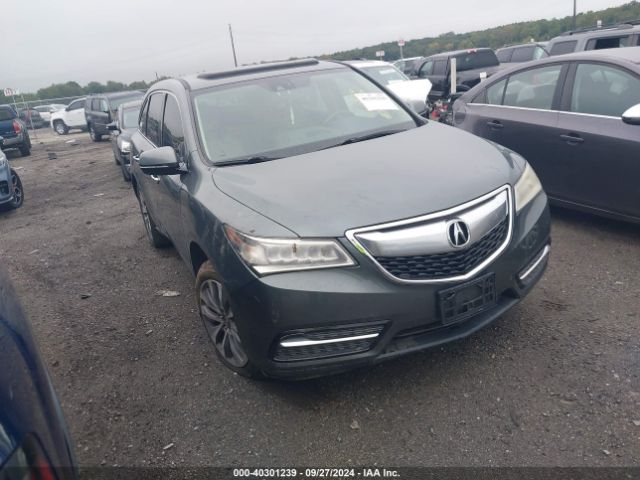 ACURA MDX 2015 5fryd4h43fb016921