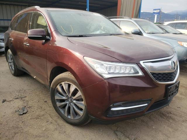 ACURA MDX TECHNO 2015 5fryd4h43fb025196