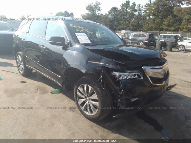 ACURA MDX 2015 5fryd4h43fb026509