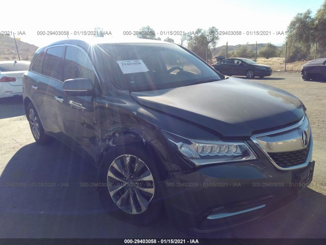 ACURA MDX 2015 5fryd4h43fb026557