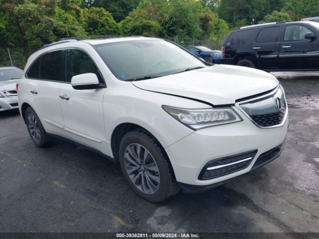 ACURA MDX 2016 5fryd4h43gb001417