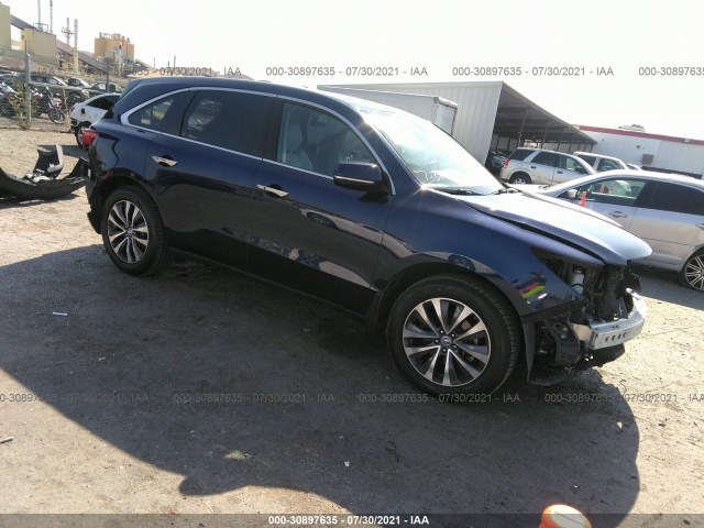 ACURA MDX 2016 5fryd4h43gb011736