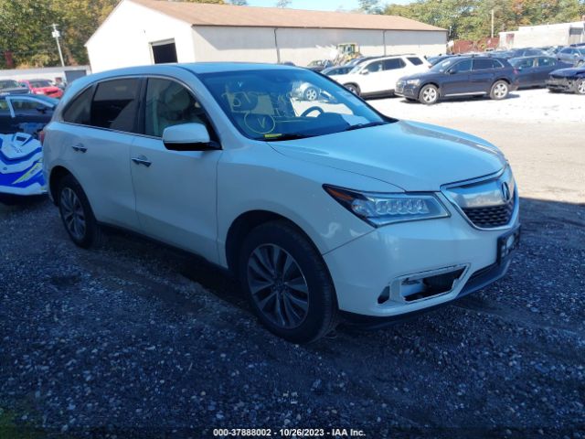 ACURA MDX 2016 5fryd4h43gb012109