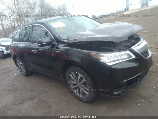 ACURA MDX 2016 5fryd4h43gb016953