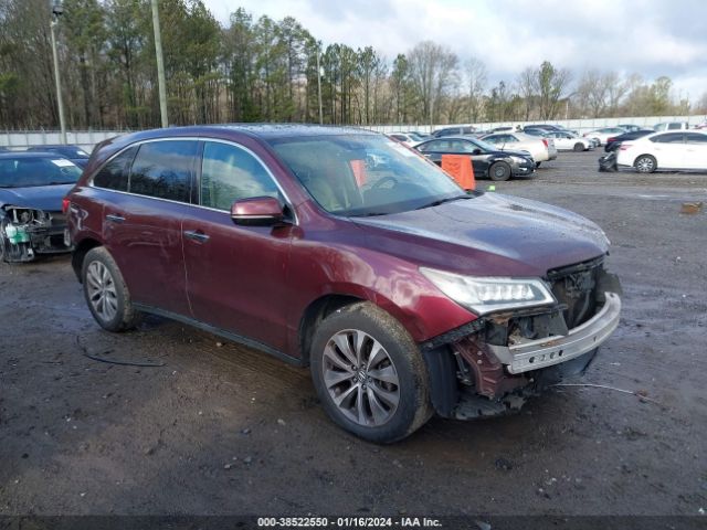 ACURA MDX 2016 5fryd4h43gb030626