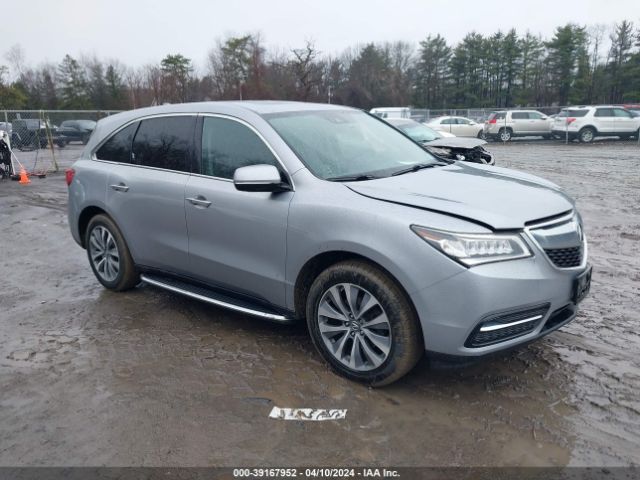 ACURA MDX 2016 5fryd4h43gb031257