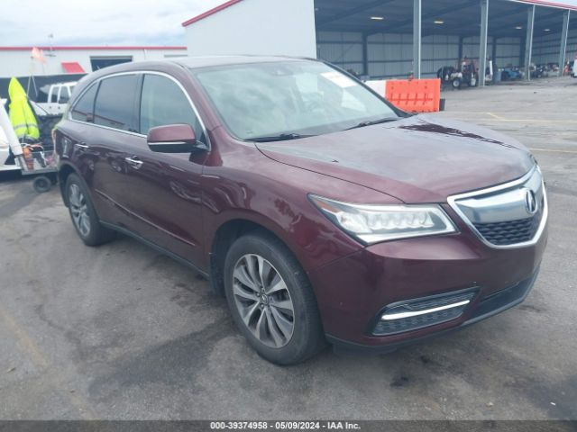 ACURA MDX 2016 5fryd4h43gb038497