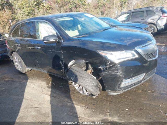 ACURA MDX 2016 5fryd4h43gb039102