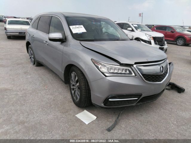 ACURA MDX 2016 5fryd4h43gb044154