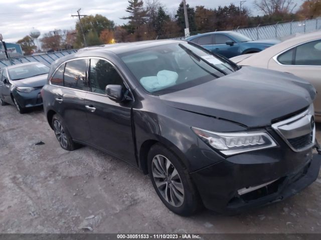 ACURA MDX 2016 5fryd4h43gb045885